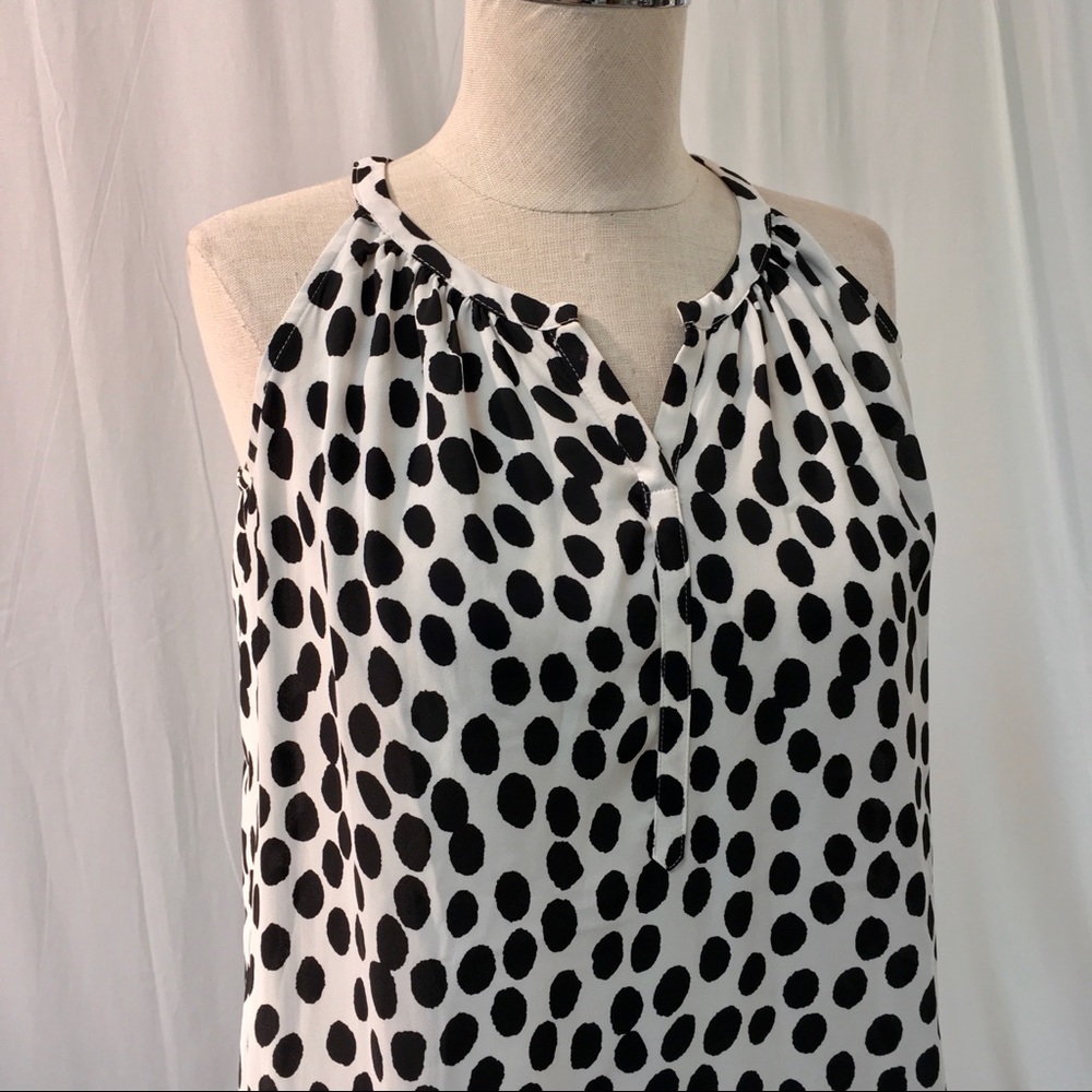 LOFT Print Sleeveless Blouse - Picture 2 of 5